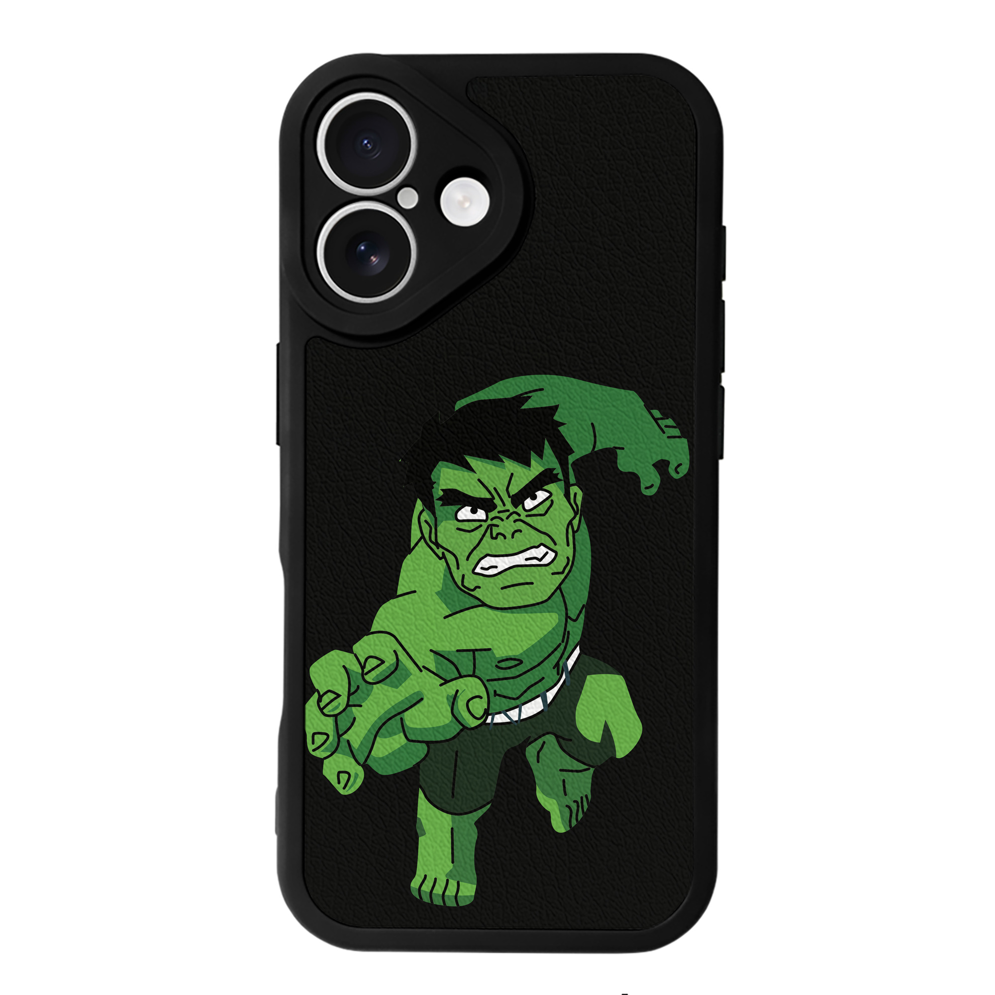 （画像用） アベンジャーズ The Avengers 【iPhone 16シリーズ対応】シリコンスマホケース（レザー調） 材質：シリコン